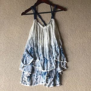 Free people gauze top